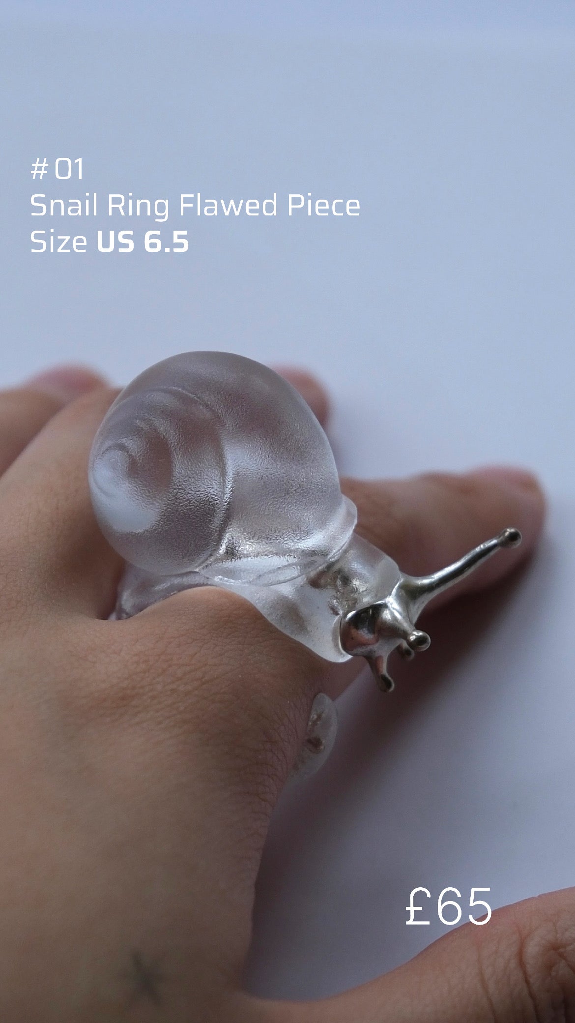 Snail Ring Sample Sale/ Flawed Pieces Sale