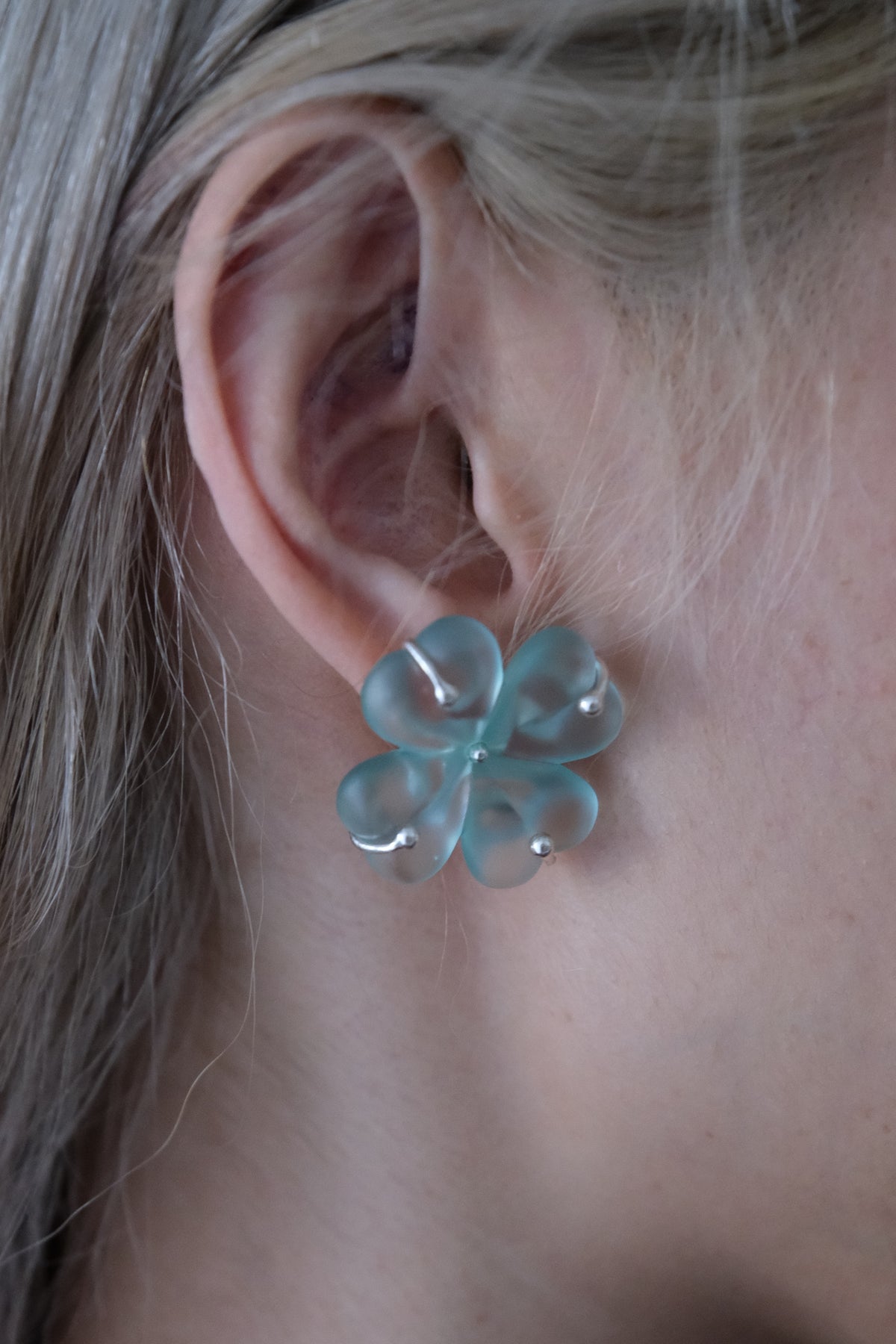 Clover Spiral Ring