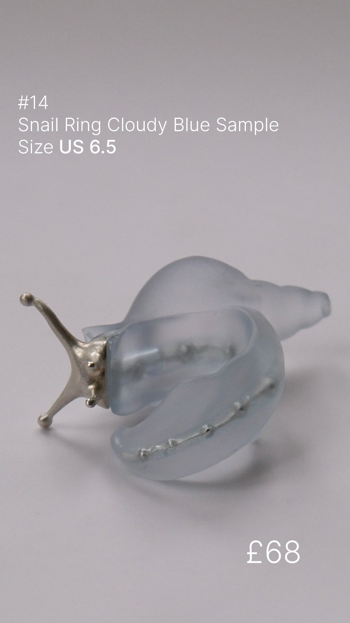 Snail Ring Sample Sale/ Flawed Pieces Sale