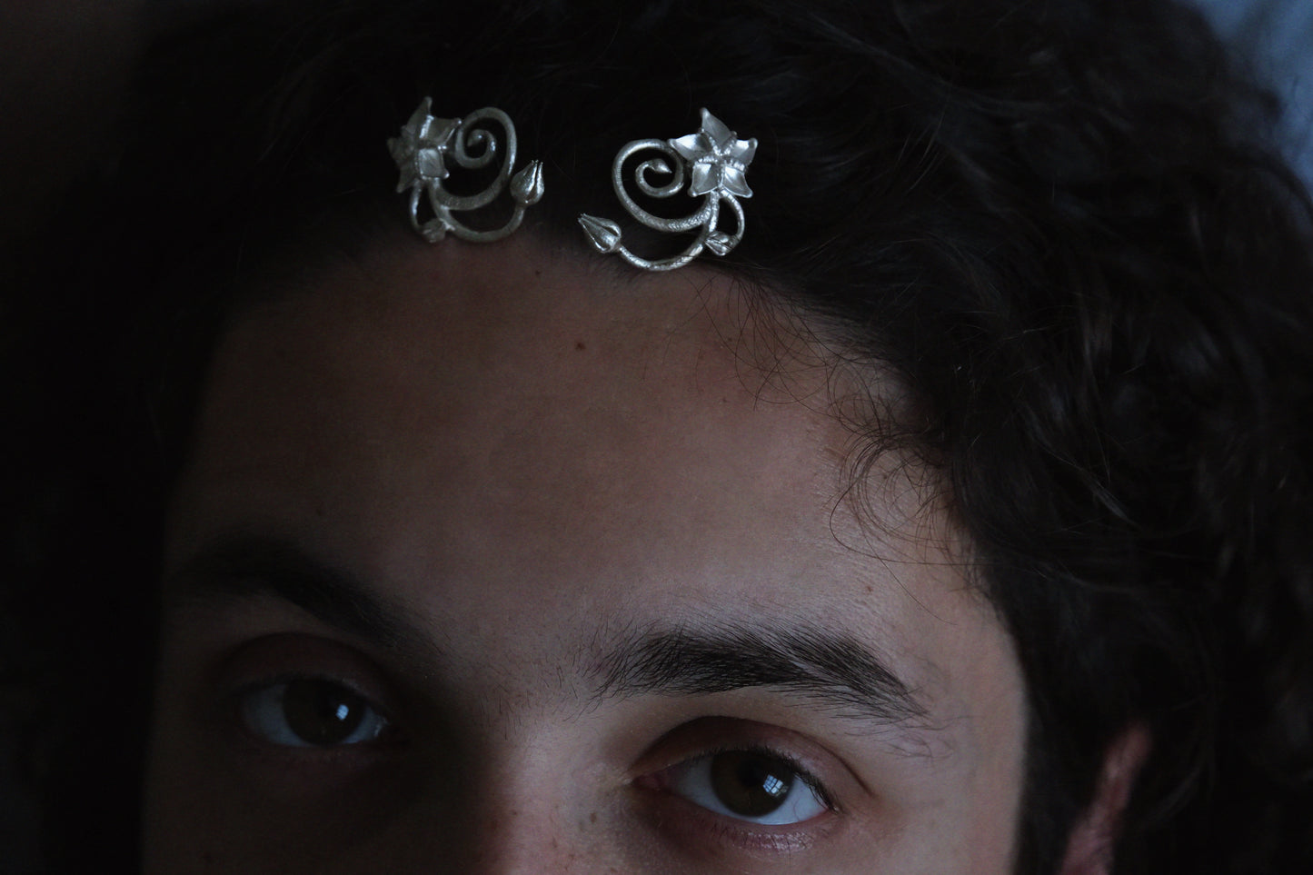 Borage Spiral Earrings